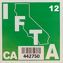 ifta sticker dot authority operating